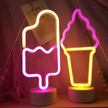 Load image into Gallery viewer, Ice Cream Neon Sign Table Lamp