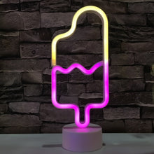 Load image into Gallery viewer, Ice Cream Neon Sign Table Lamp