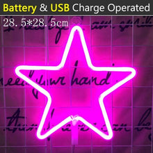 Load image into Gallery viewer, Neon Light Pink Red Lips